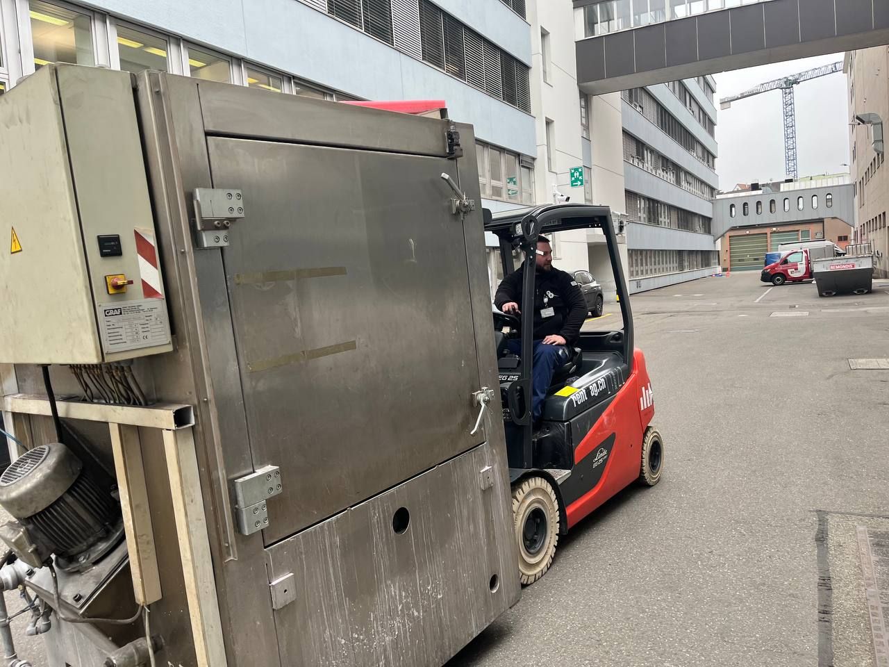 Innerbetrieblicher Maschinentransport – ProMontagen AG