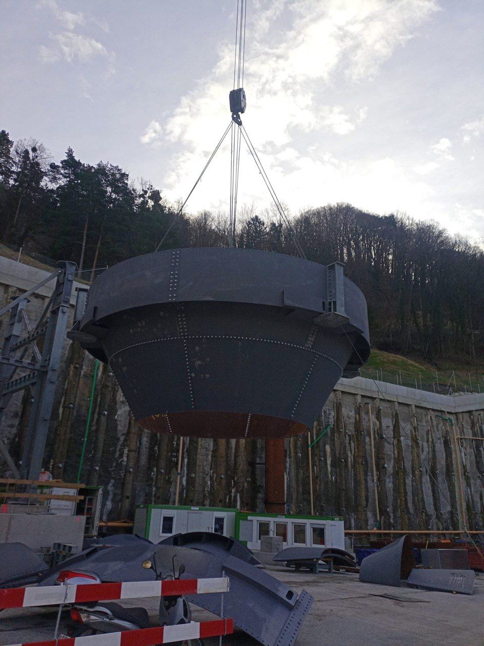 Montage Stahlwasserbau-Konstruktion – ProMontagen AG